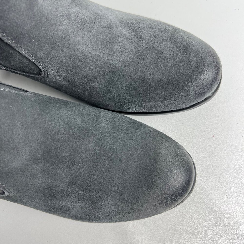 Earth Origins Womens Tori Gray Suede Ankle Booties Water Repellent size 9.5 - Picture 10 of 16